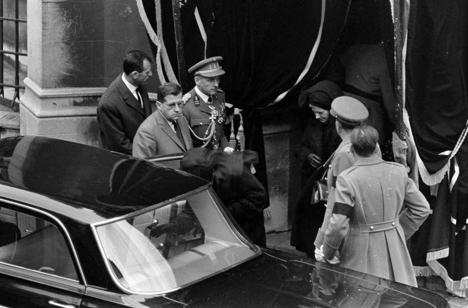 Begrafenis van Koningin Elizabeth van België te Brussel genodigden bij het verl, Bestanddeelnr 918-5114