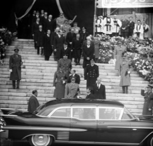 Begrafenis van Koningin Elizabeth van België te Brussel hooggeplaatse gasten b…, Bestanddeelnr 918-5098