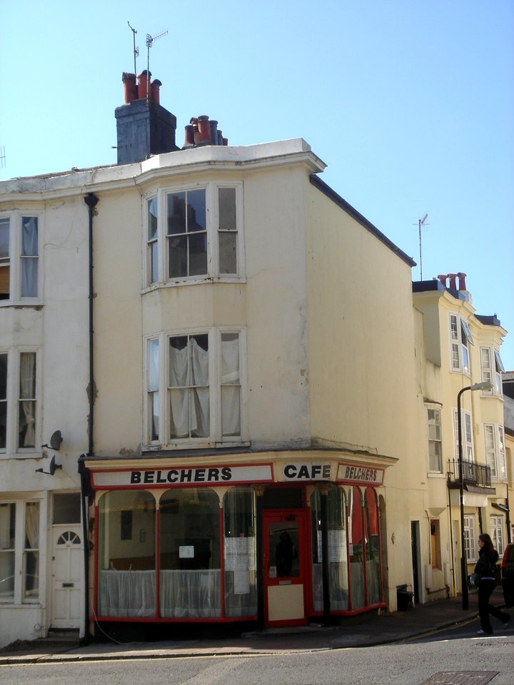 Belchers Café, Sillwood Street, Brighton (April 2009)