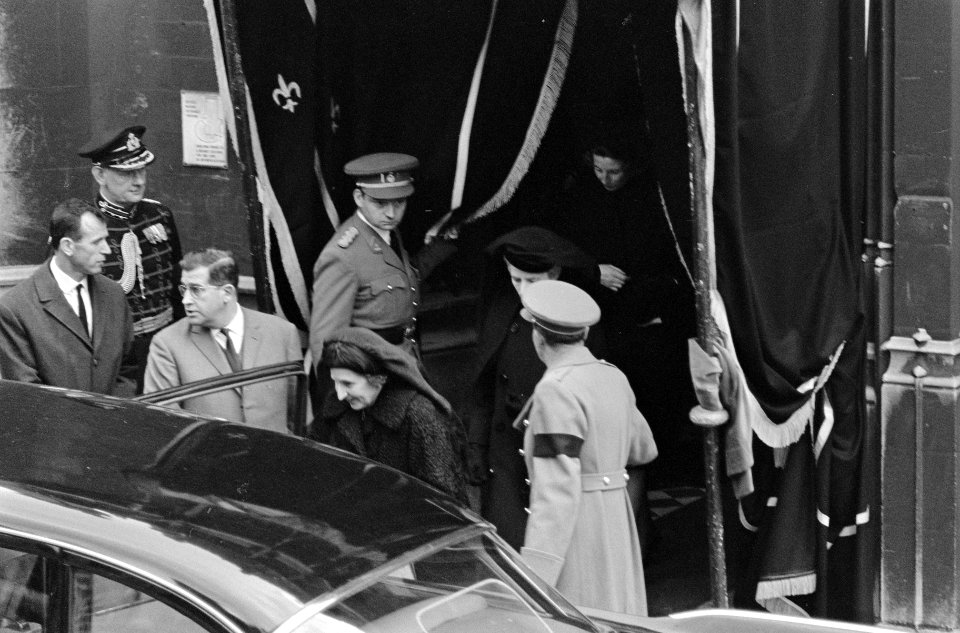 Begrafenis van Koningin Elizabeth van België te Brussel genodigden bij het verl, Bestanddeelnr 918-5112