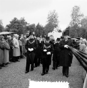 Begrafenis van de vermoorde verpleegster Willy van de Soest te Zeist, Bestanddeelnr 907-3930