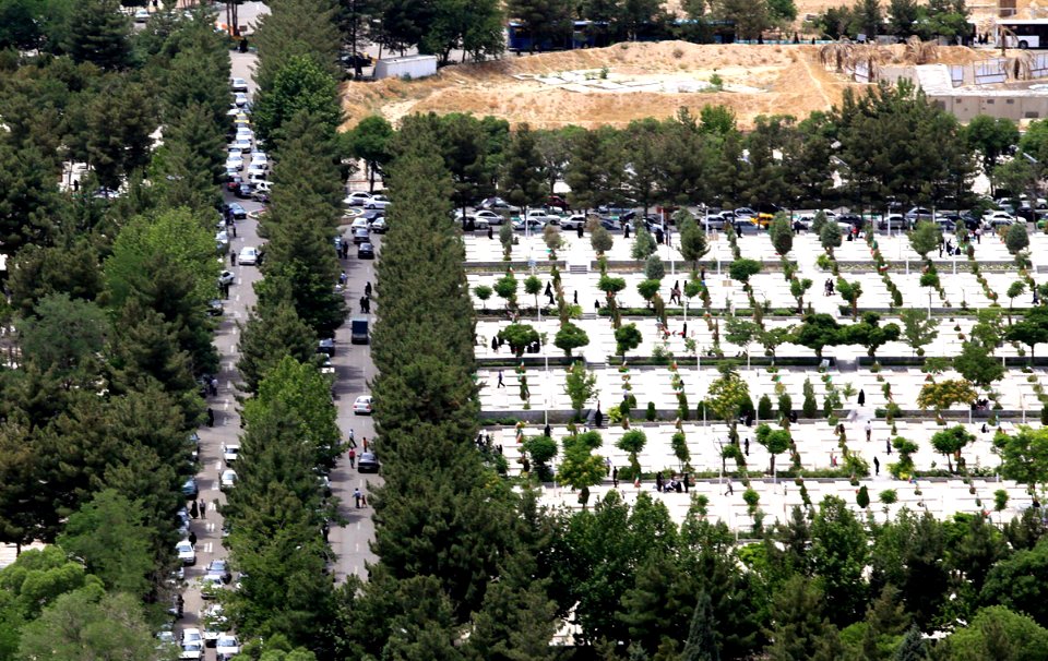 Behesht e Reza Cemetery at Borat Day - Mashhad 03