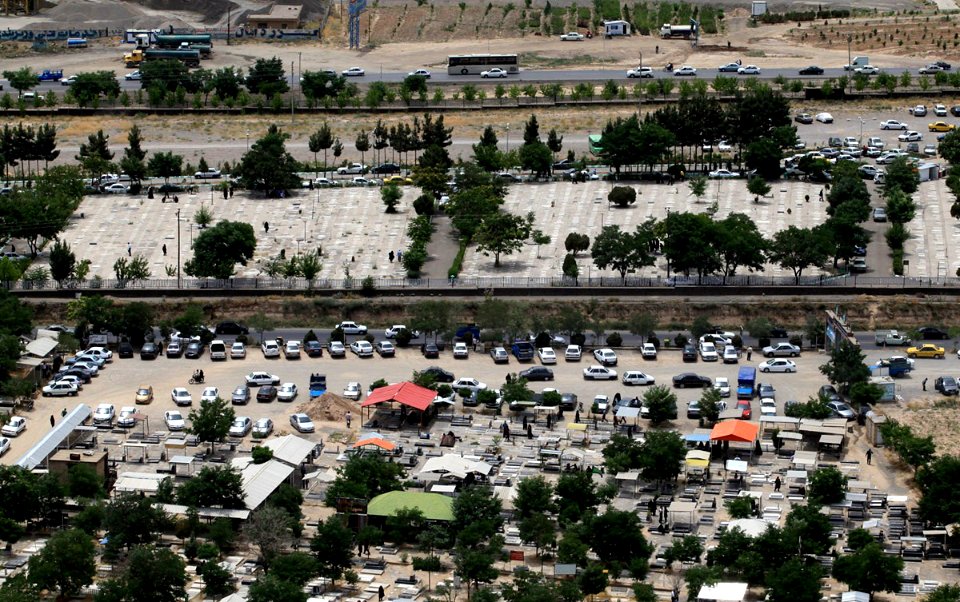 Behesht e Reza Cemetery at Borat Day - Mashhad 04