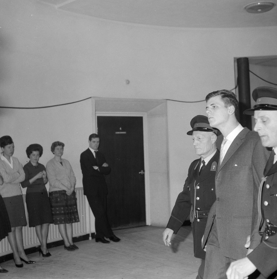 Behandeling moordzaak Baarn. Boudewijn H. op weg naar de rechtszaal