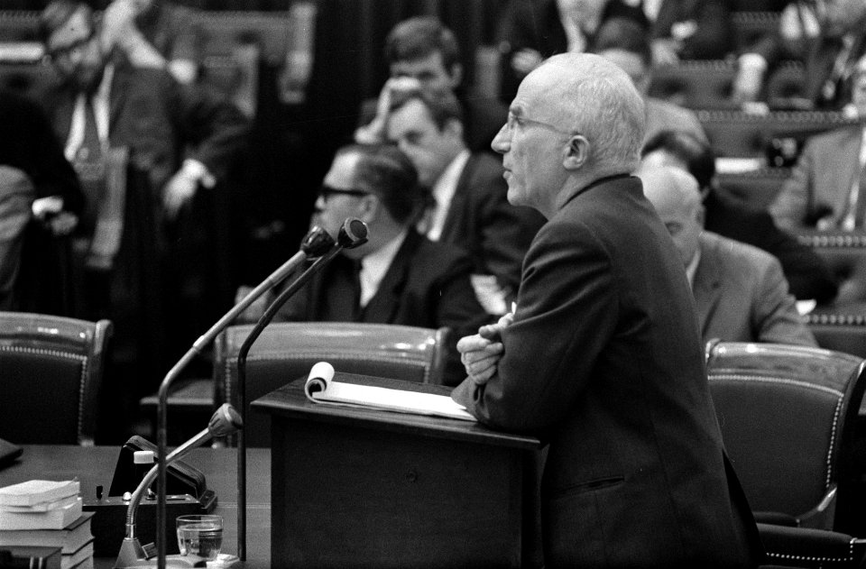 Behandeling van de begroting van Justitie in de Tweede Kamer in Den Haag minis…, Bestanddeelnr 922-8891