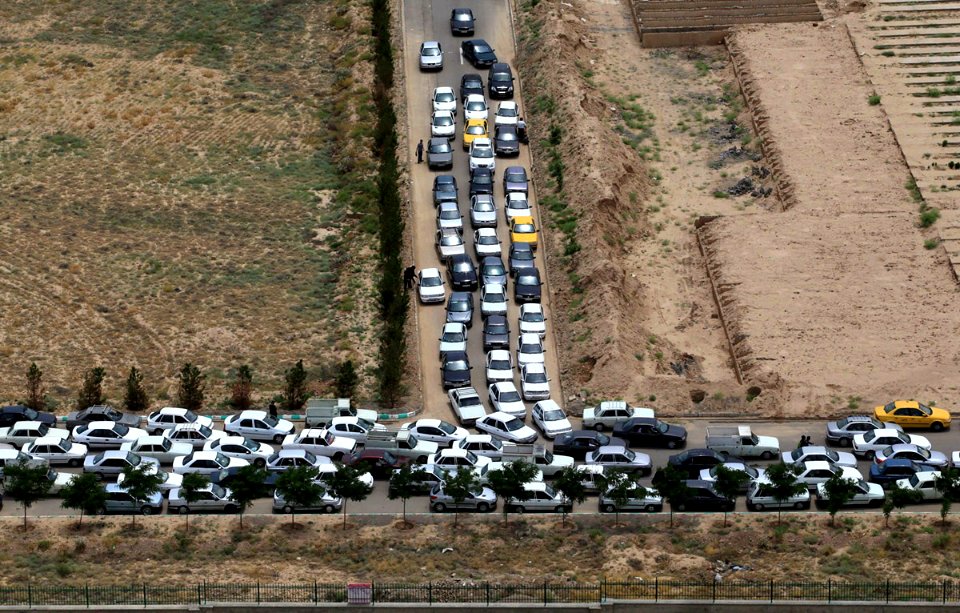 Behesht e Reza Cemetery at Borat Day - Mashhad 02