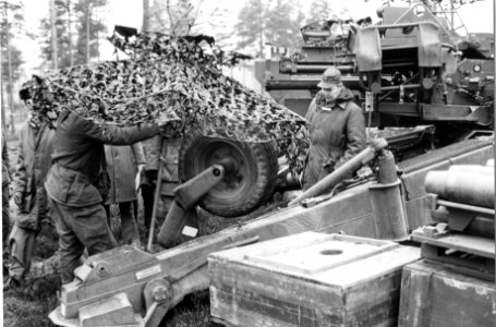 Bofors Field Howitzer 77 Artillery Regiment of Småland (A 6) 1978-1982 002