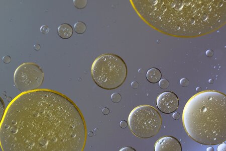 Texture macro oil