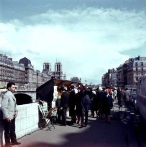Boekenstalletjes langs de Seine in Parijs, Bestanddeelnr 255-9961