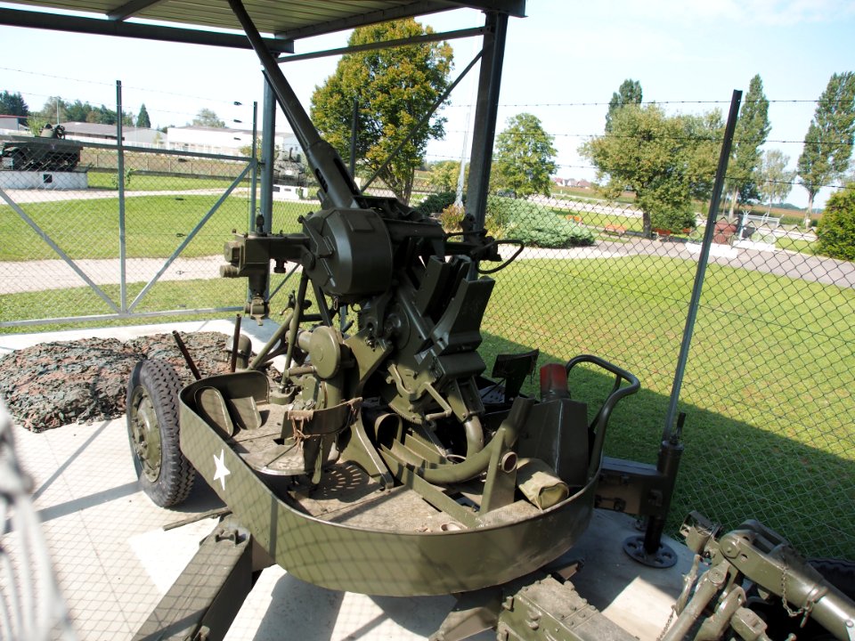 Bofors M1 AAA at Casemate 35-3 - Marckolsheim, photo 1