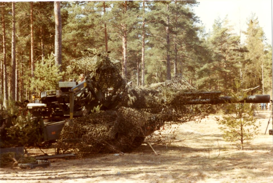 Bofors Field Howitzer 77 Artillery Regiment of Småland (A 6) 1978-1982 013