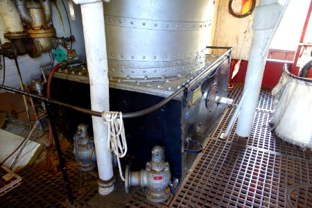 Boiler room, Lukens Iron and Steel Co., Caotesville PA., T.S. 60000, Builders John H. Dialogue & Son, Camden N.J. 1908 - Hercules - Hyde Street Pier - San Francisco, CA DSC02248