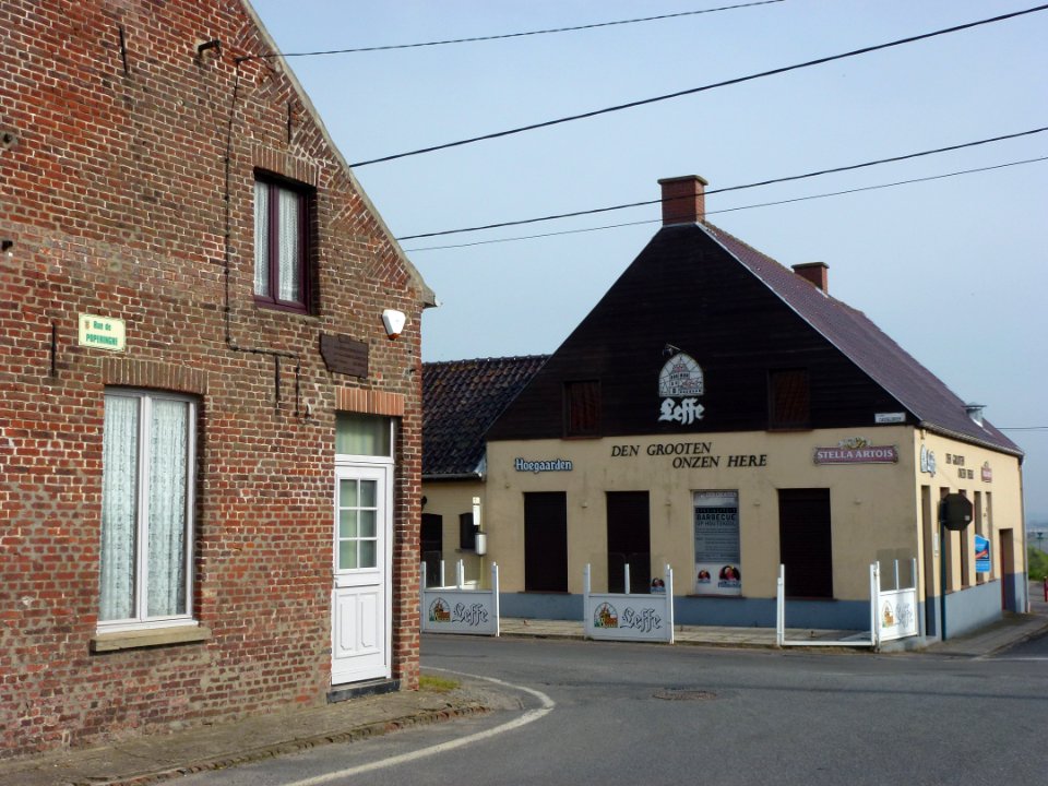 Boeschepe-Poperinge , frontière franco-belge