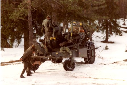 Bofors Field Howitzer 77 Artillery Regiment of Småland (A 6) 1978-1982 016