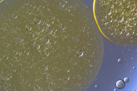 Texture macro oil