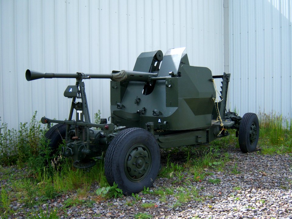 Bofors 40mm anti-aircraft gun, NELSAM, 27 June 2015