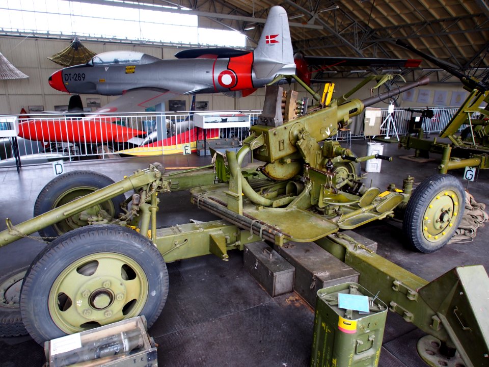 Bofors M50 L60 AA gun in Aalborg Forsvars- og Garnisonsmuseum, pic2