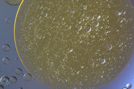 Texture macro oil