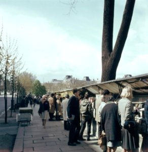 Boekenstalletjes langs de Seine in Parijs, Bestanddeelnr 255-9960