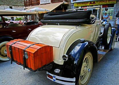 Wooden trunk spain antique