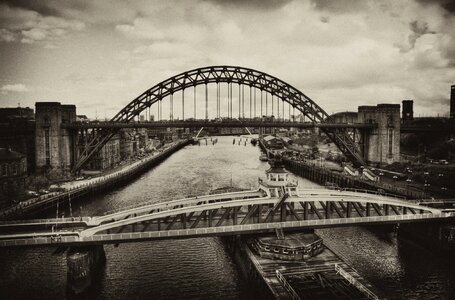 Bridge swing bridge retro