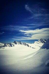 Snow alpine landscape photo