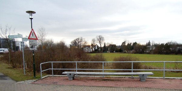 Bogenbrücke über die Pleiße an der Seenallee bzw. S 46 in Markkleeberg (Tragelement) 2017