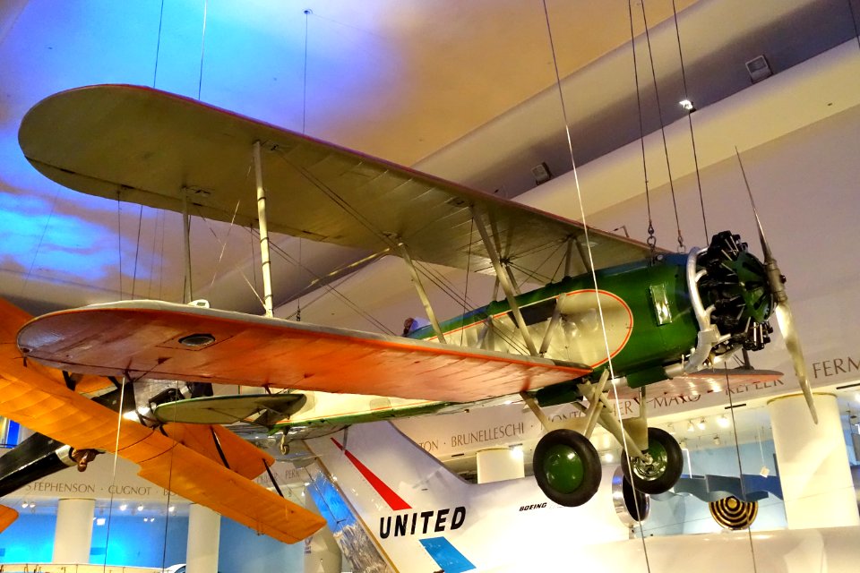 Boeing 40B-2, 1920s - Museum of Science and Industry (Chicago) - DSC06311
