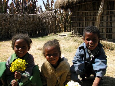 African children child ethiopia photo
