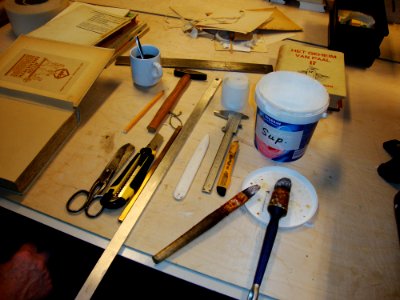 Boekbindclub Dukenburg Z09 klein gereedschap