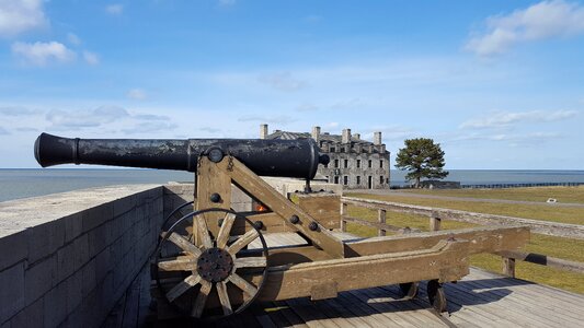 Fortress historical gun photo