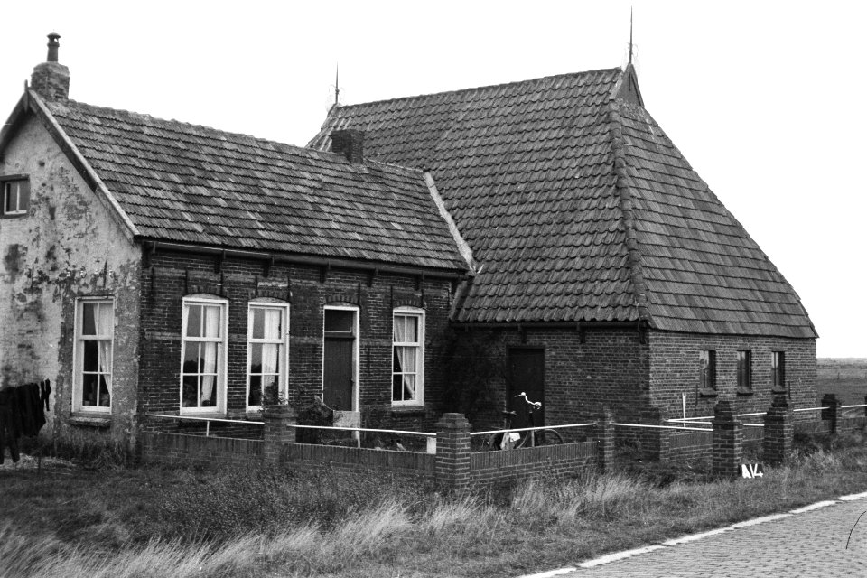 Boerderij aan de Verbindingsweg ten westen van het dorp Ballum (Ruiverkaveling A, Bestanddeelnr 170-1711