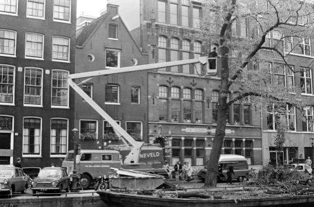 Bomen, machines, grachten, Bestanddeelnr 919-7037
