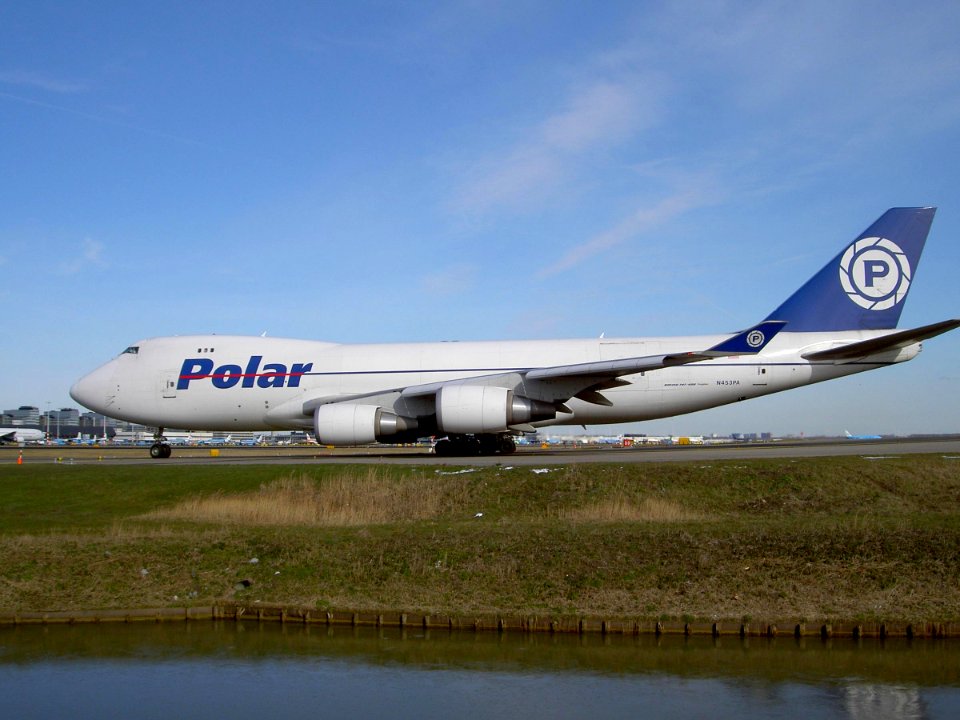 Boeing 747-46NF Polar Air Cargo N453PA Amsterdam Schiphol (AMS - EHAM), 28 February 2005 pic2