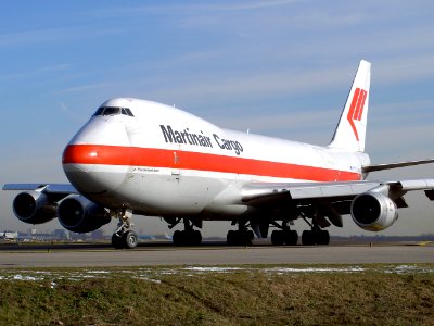 Boeing 747 Martinair Cargo PH-MCN at Schiphol pic1