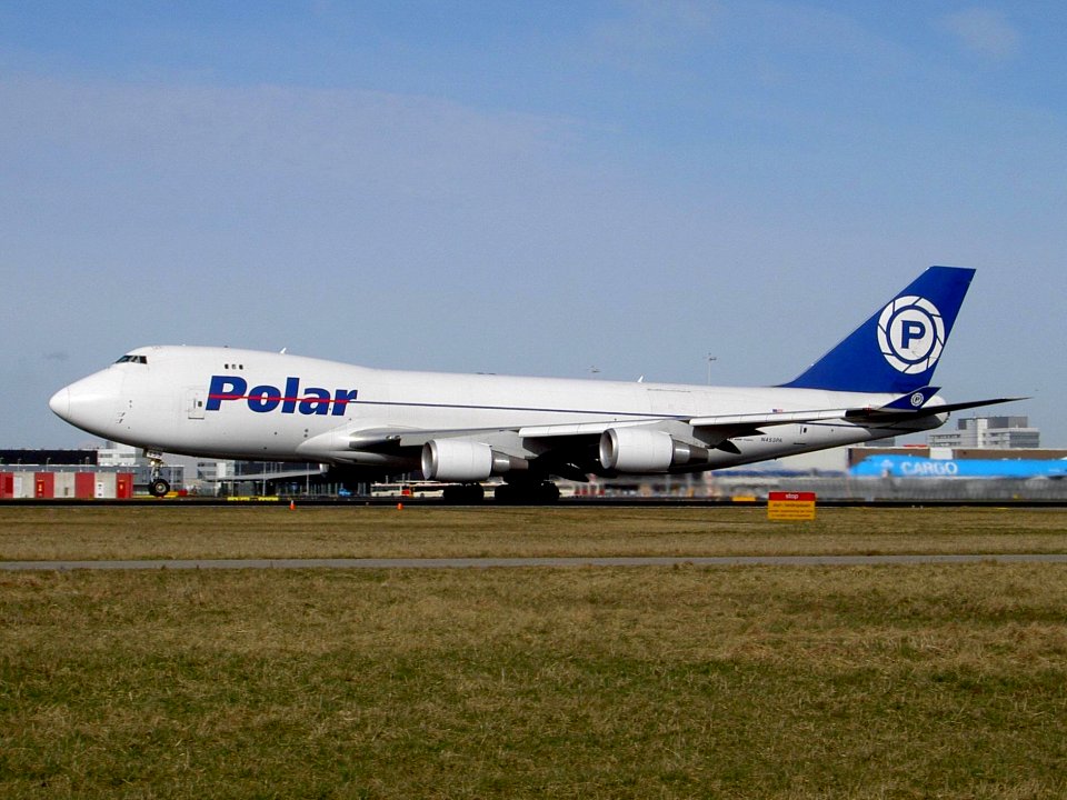 Boeing 747-46NF Polar Air Cargo N453PA Amsterdam Schiphol (AMS - EHAM), 28 February 2005 pic3