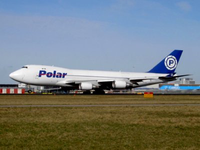 Boeing 747-46NF Polar Air Cargo N453PA Amsterdam Schiphol (AMS - EHAM), 28 February 2005 pic3
