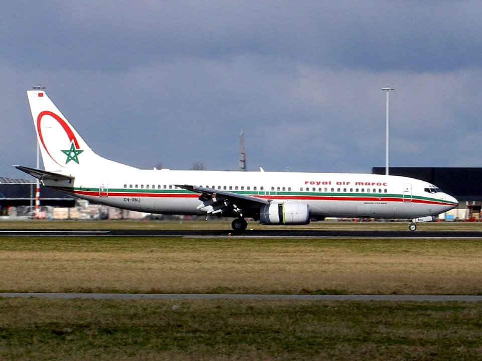 Boeing 737-8B6 Royal Air Maroc CN-RNJ Amsterdam Schiphol (AMS - EHAM), 27 February 2005