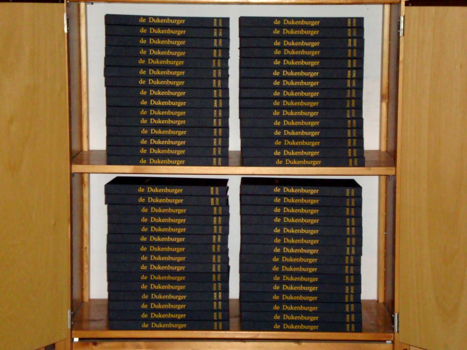 Boekbindclub Dukenburg Tijdschriftbinden 001 eerder jaar, zo moet het worden