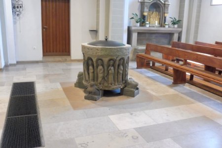 Boke - St. Landolinus - Taufbecken