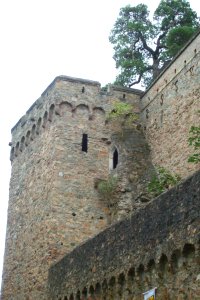 Bollwerk mit Walskiefer