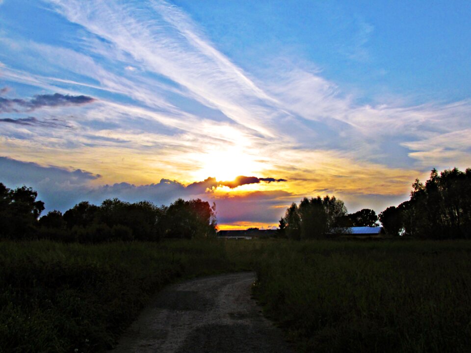 Sky evening mood