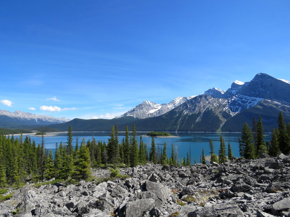 Canada lake mountains