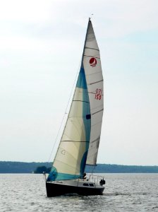Bombardier 7.6 sailboat Silverback 1626