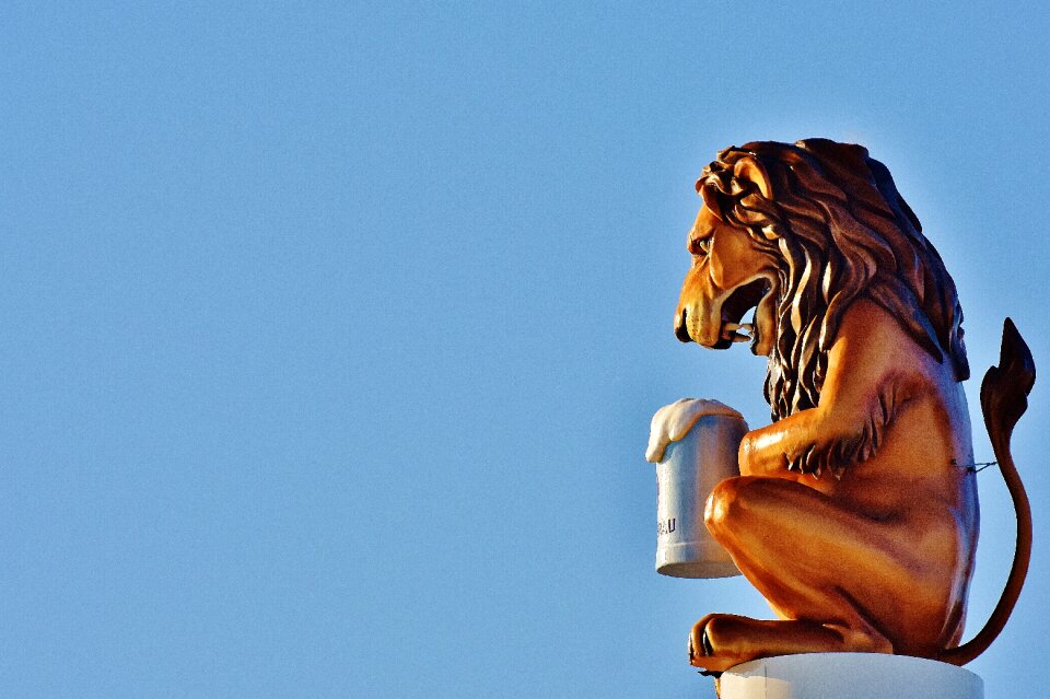 Brewery lion munich