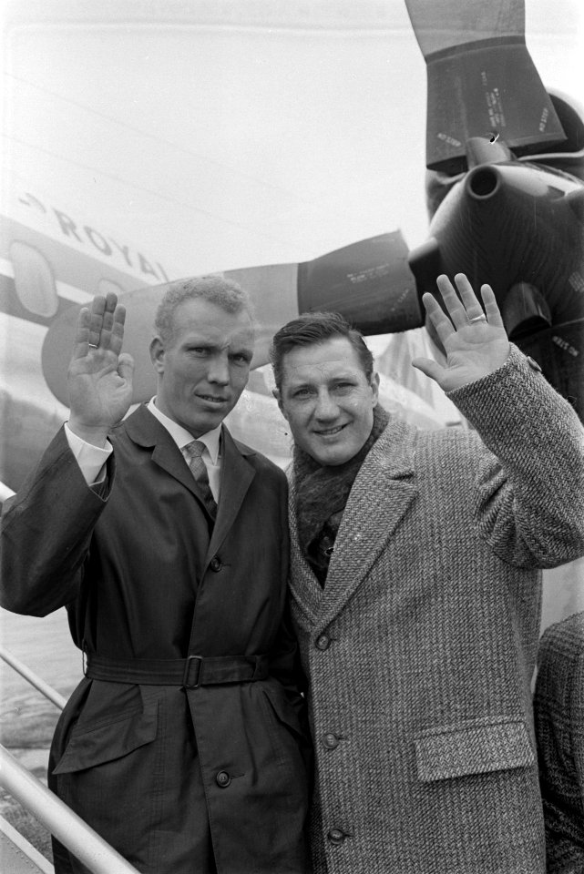 Boksers Wim Snoek en Cris Kok naar Stockholm, Bestanddeelnr 913-7568