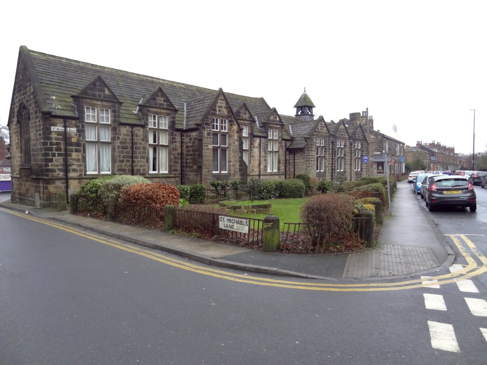 Bollards and Railings to Front Garden of Headingley Parish Hall