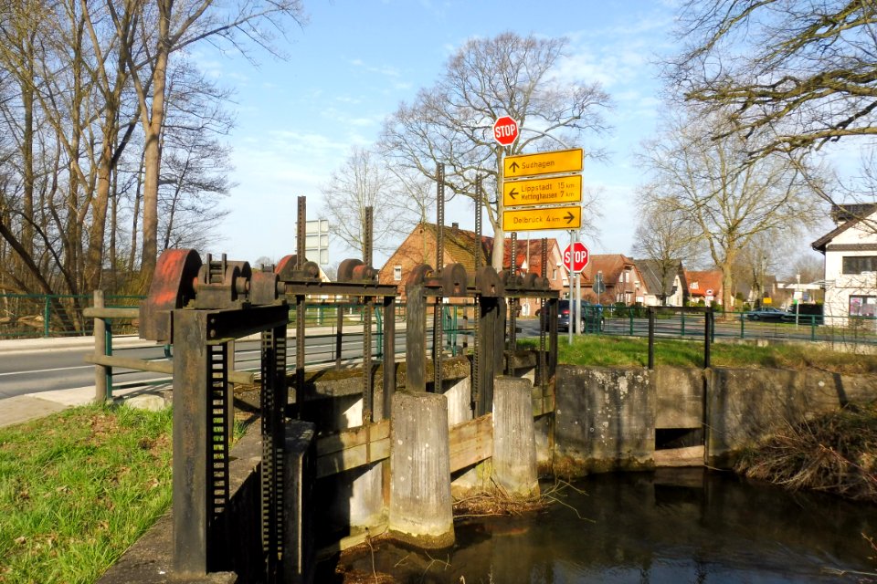 Boker-Heide-Kanal - Schleuse Leiwesdamm - 1