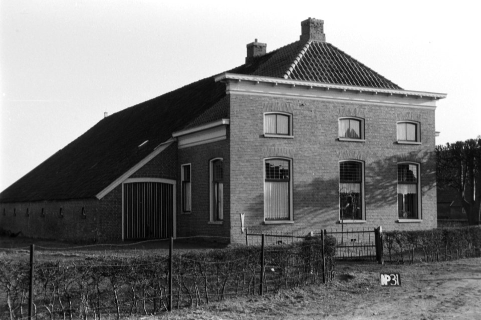 Boerderij te Nieuwe Pekela (ruilverkaveling Pomppolder), Bestanddeelnr 170-1976