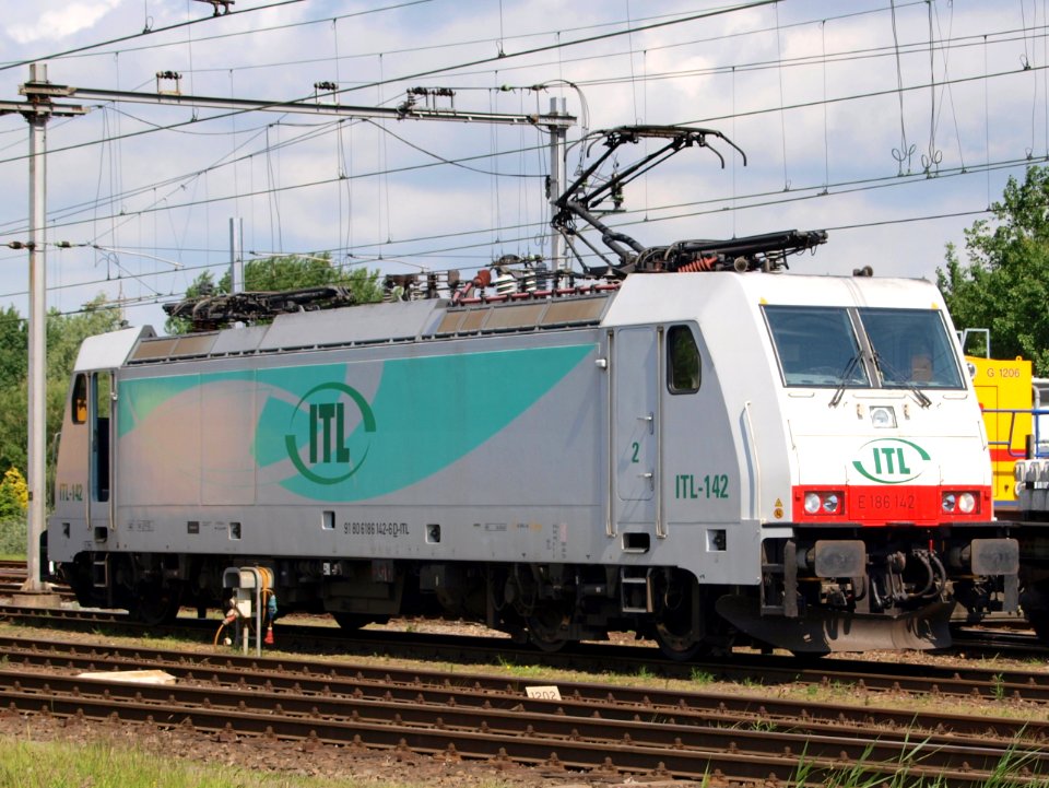 Bombardier TRAXX F140 MS Electric Locomotive ITL-142 (E 186 142)